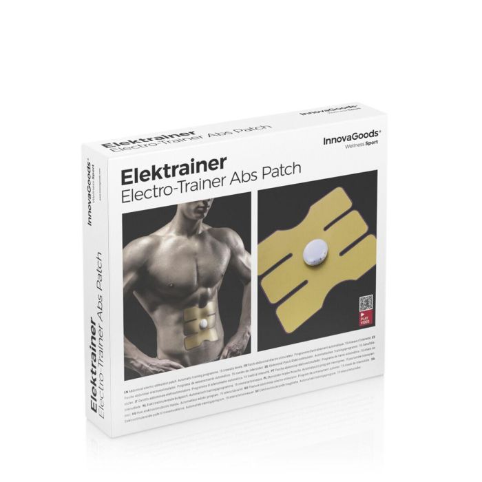 Parche Electroestimulador Abdominal Elektrainer InnovaGoods 1