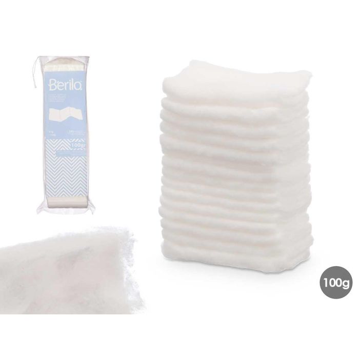 Bolsa de Algodón Zig Zag 100g Berilo 11x4.7x34 cm Blanco (36 Unidades) Bolsa de Algodón Zig Zag 100g Berilo 11x4.7x34 cm Blanco (36 Unidades)