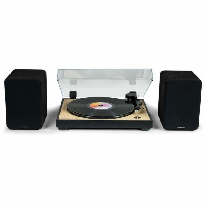 THOMSON WS600DUO - Juego de 2 altavoces con caja de madera - 100W - Bluetooth 5.0 - 2 salidas RCA - Negro 4 THOMSON WS600DUO - Juego de 2 altavoces con caja de madera - 100W - Bluetooth 5.0 - 2 salidas RCA - Negro 4