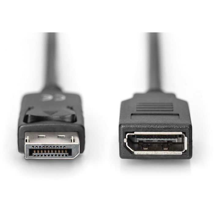 DIGITUS DisplayPort Verlängerungskabel DP 2m 8K schwarz 1 DIGITUS DisplayPort Verlängerungskabel DP 2m 8K schwarz 1