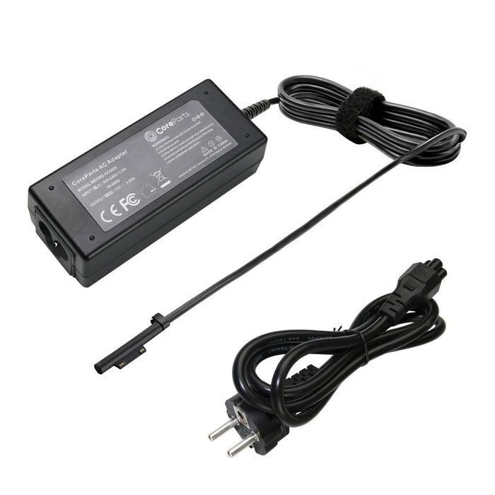 CoreParts Power Adapter for MS Surface 31W 12V 2.58A Plug:Special Including EU Power Cord for SURFACE PRO 3, PRO 4, PRO 5, PRO 6, PRO 7, PRO X 1 CoreParts Power Adapter for MS Surface 31W 12V 2.58A Plug:Special Including EU Power Cord for SURFACE PRO 3, PRO 4, PRO 5, PRO 6, PRO 7, PRO X 1