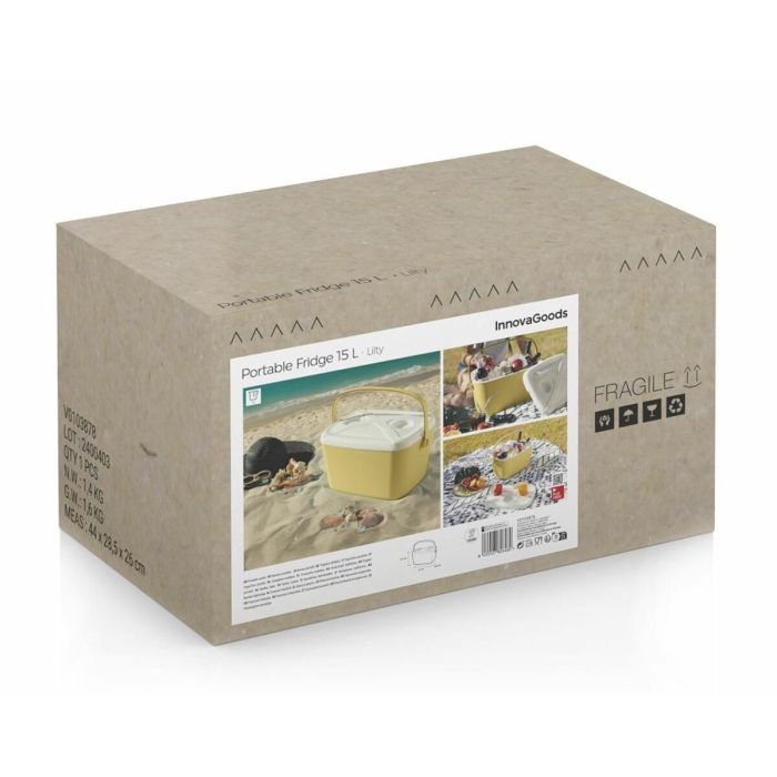 Nevera Portátil Rígida Lilty Innovagoods 15L - Inde 1 Nevera Portátil Rígida Lilty Innovagoods 15L - Inde 1