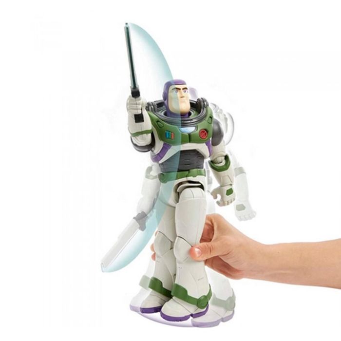 Mattel Figura Buzz Lightyear 30 cm con Luz y Más de 30 Sonidos 4