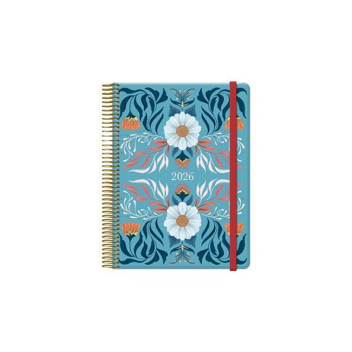 Agenda Anual (2026) Dohe Charm Espiral Tapa Extra Con Goma 150X210 D/P Royal