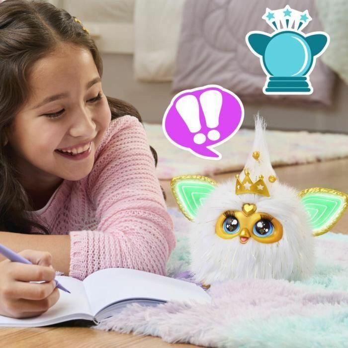 Hasbro Furby Golden Glow Peluche Interactivo Que Brilla En La Oscuridad Activado Por Voz Juguetes para Niños y Niñas a Partir de 6 Años HASG1938FA0 5