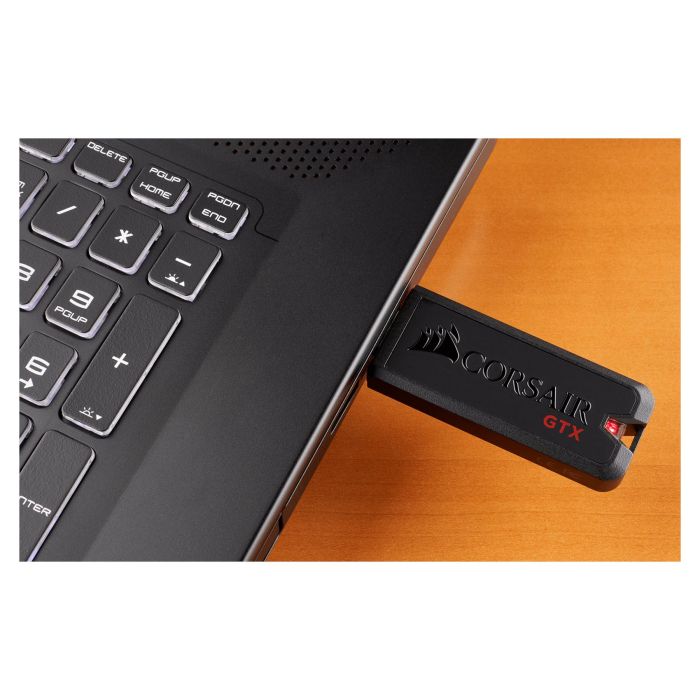 Corsair Flash Voyager GTX 256GB USB 3.2 (3.1) 440MB/s Lectura Tapa Negro 7