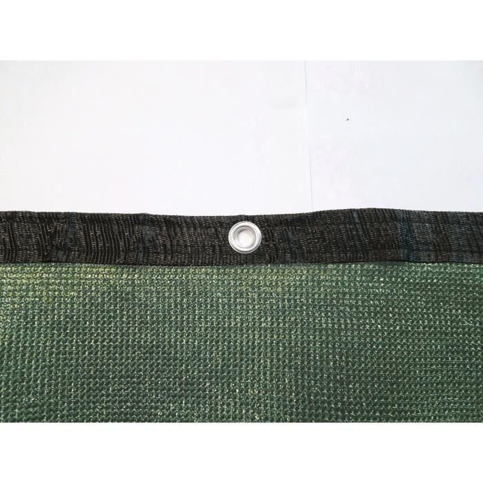 Nature NAT3306134002628 Mampara de privacidad 1 x 3 m Blackout 5/5 HDPE 350 g/m² Antracita 2