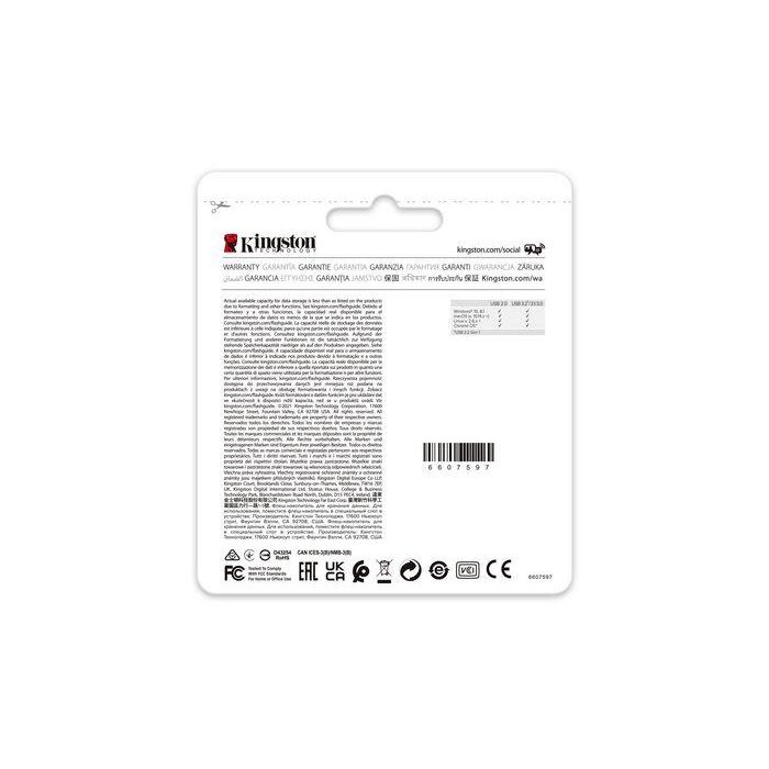 Kingston DataTraveler Exodia M Memoria USB 64GB USB 3.2 Gen 1 Rendimiento Rápido, Tapa Protectora, Negro/Azul 6