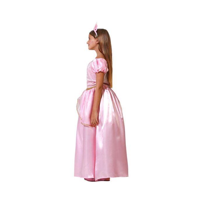 Disfraz Princesa de Cuento Rosa Vestido Niña 1