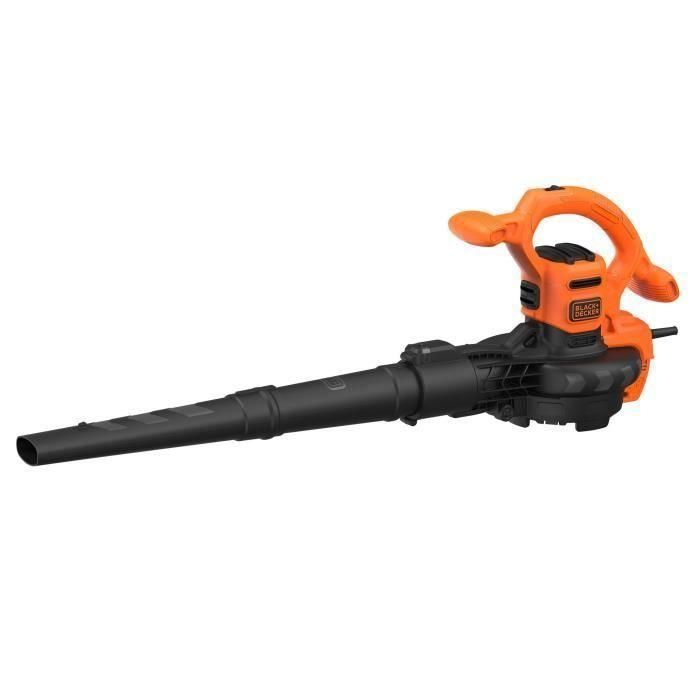 Aspirador Soplador con Cable BLACK+DECKER BEBL260-QS 2600W - Capacidad 40L Volumen de aspiración 11,8m3/min 2 Aspirador Soplador con Cable BLACK+DECKER BEBL260-QS 2600W - Capacidad 40L Volumen de aspiración 11,8m3/min 2