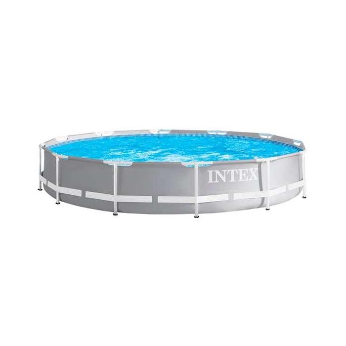 Piscina redonda desmontable prism frame con depuradora (capacidad 6503 litros) (+ 6 años) 366x76 cm 1 Piscina redonda desmontable prism frame con depuradora (capacidad 6503 litros) (+ 6 años) 366x76 cm 1