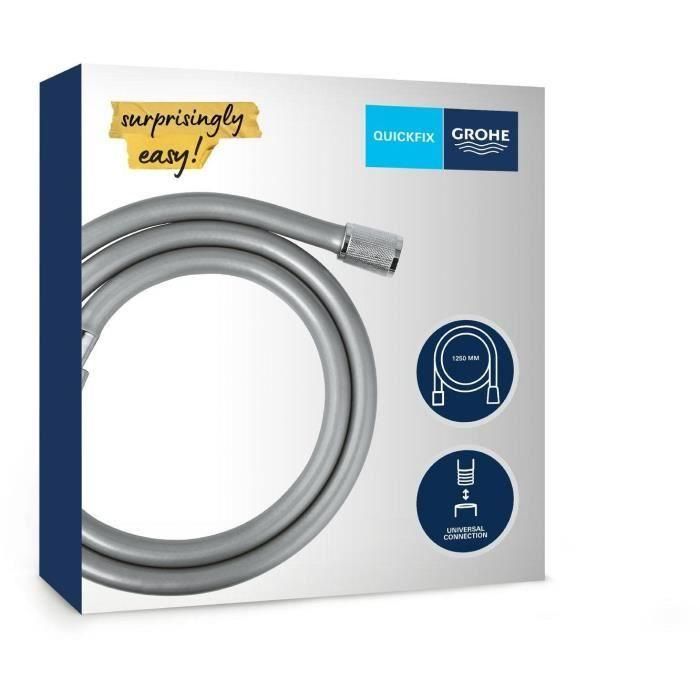 Manguera de ducha - GROHE - 22114000 - 1,25 m - Cromo - VitalioFlex Trend 5
