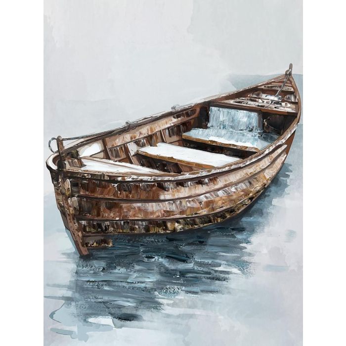 Cuadro Mediterraneo DKD Home Decor Azul 4.5 x 140 x 70 cm (2 Unidades) 3