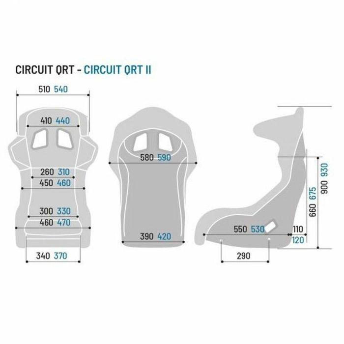 Lighter Asiento Circuit Qrt S008019RNR 1