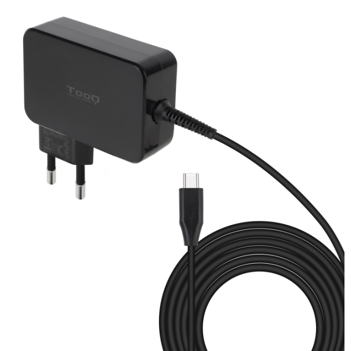 Cargador de Portátil GaN TooQ TQLC-USBCGAN100PD USB Tipo-C/ 100W/ Automático/ Voltaje 5-20V Cargador de Portátil GaN TooQ TQLC-USBCGAN100PD USB Tipo-C/ 100W/ Automático/ Voltaje 5-20V