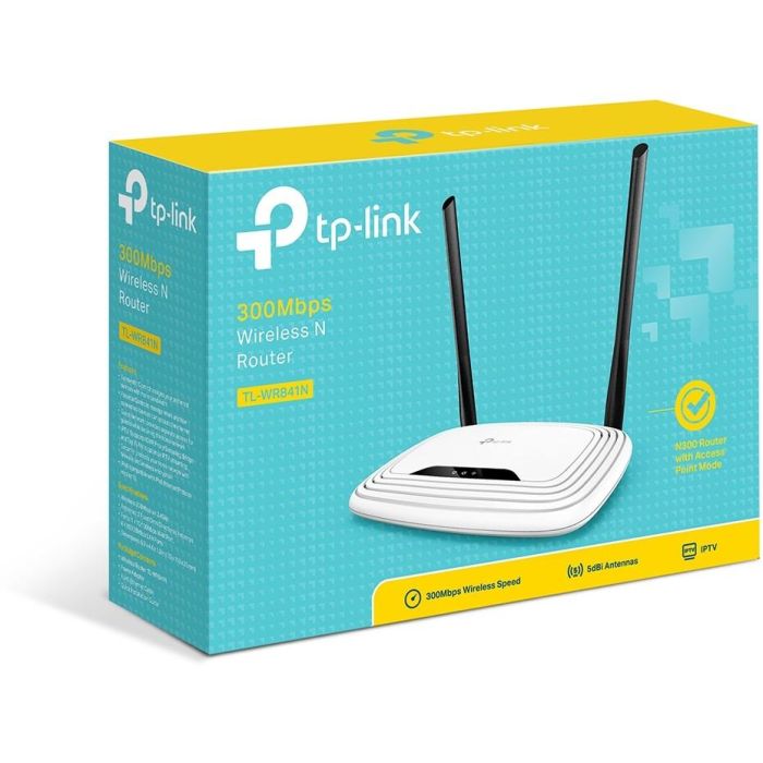 TP-Link TL-WR841N Router Inalámbrico N300, Wi-Fi 2.4GHz, Estándares 802.11n/g/b, Ideal para Hogar y Oficina Pequeña 3