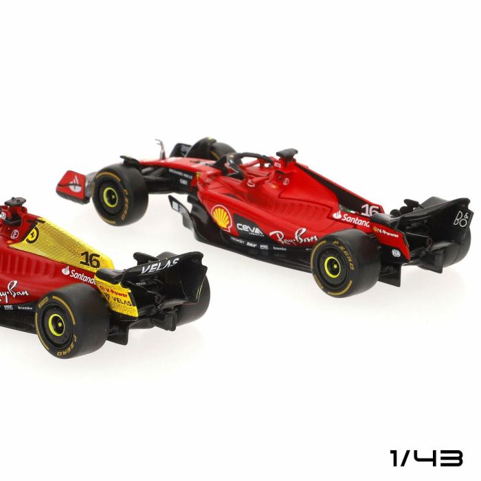 Coche de juguete Ferrari LECLERC (4 Unidades) 4 Coche de juguete Ferrari LECLERC (4 Unidades) 4