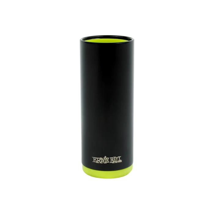 ERNIEBALL Slide Comfort Mediano Slide para Guitarra Eléctrica y Acústica con Funda Interior de Color Brillante Latón y Acabado Cromo Negro Pulido 3