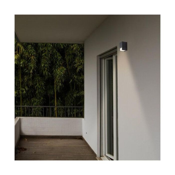 RABALUX RAB-77054 Aplique de Pared Exterior Cernon GU10 IP44 de Aluminio Negro Moderno Minimalista para Terraza y Jardín 5 RABALUX RAB-77054 Aplique de Pared Exterior Cernon GU10 IP44 de Aluminio Negro Moderno Minimalista para Terraza y Jardín 5