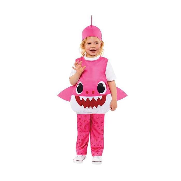 Disfraz bebe baby shark mama rosa talla 2-3 años 4 Disfraz bebe baby shark mama rosa talla 2-3 años 4