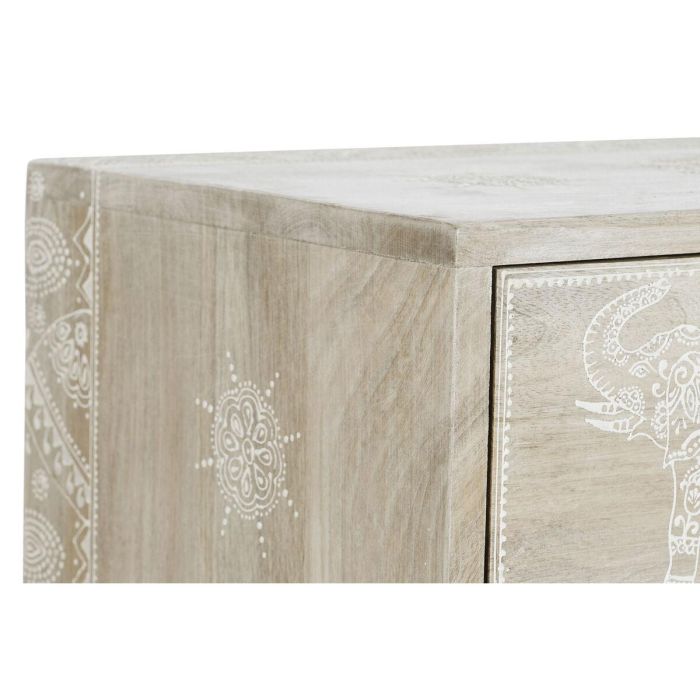 Cajonera DKD Home Decor Natural Madera de mango 61 x 33,5 x 68,5 cm 2