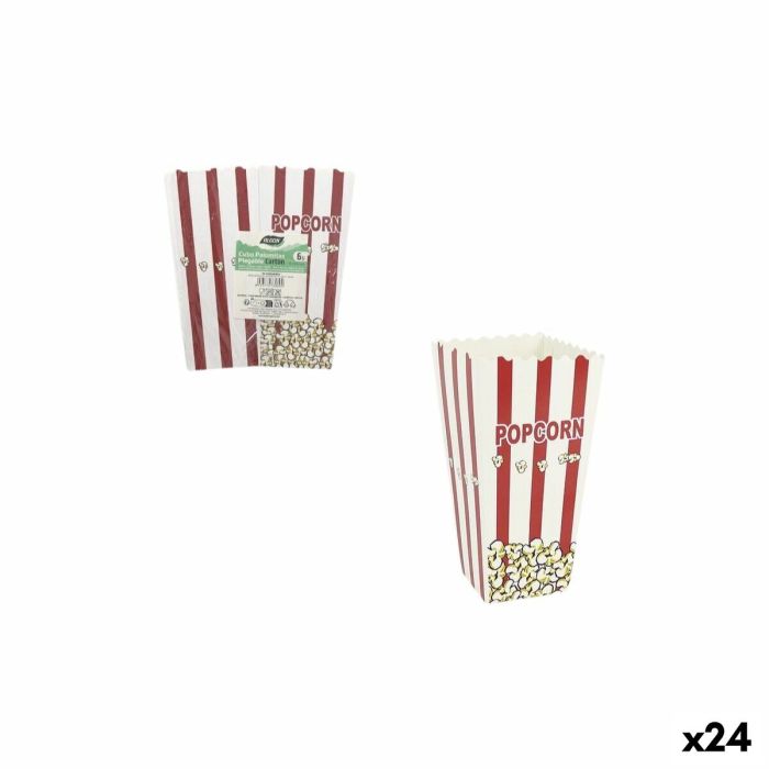 Cubo Inde Popcorn 6 Piezas (24 Unidades) Cubo Inde Popcorn 6 Piezas (24 Unidades)