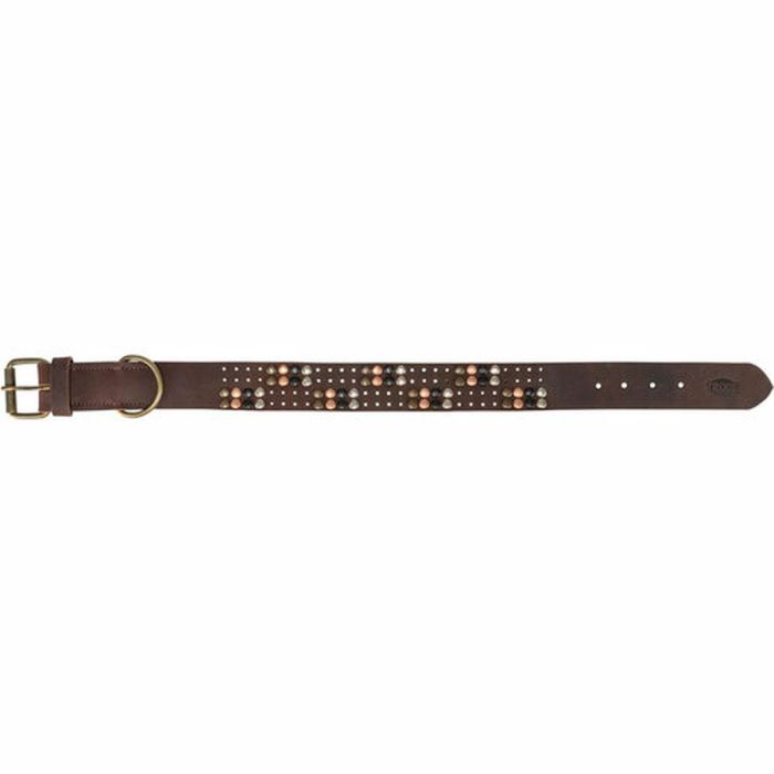 Collar para Perro Trixie Rustic Marrón oscuro M 5 Collar para Perro Trixie Rustic Marrón oscuro M 5