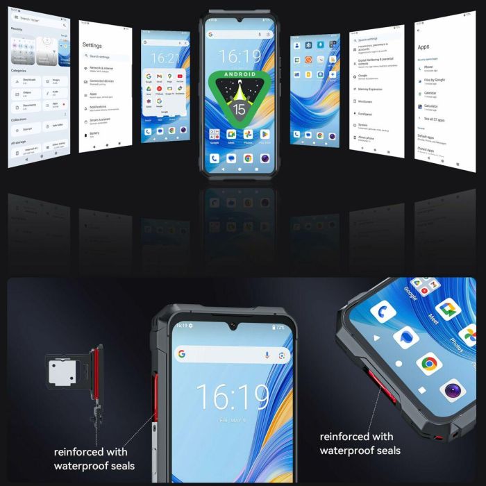 Cubot King Kong 11 Smartphone 5G Todoterreno IP68/IP69K MIL-STD-810H 6.72" FHD+ 120Hz 108MP 10200mAh 3