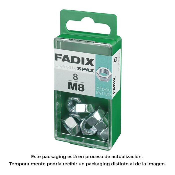 Fadix Tuerca Cincada M8 Caja de 8 Unidades 0 Fadix Tuerca Cincada M8 Caja de 8 Unidades 0