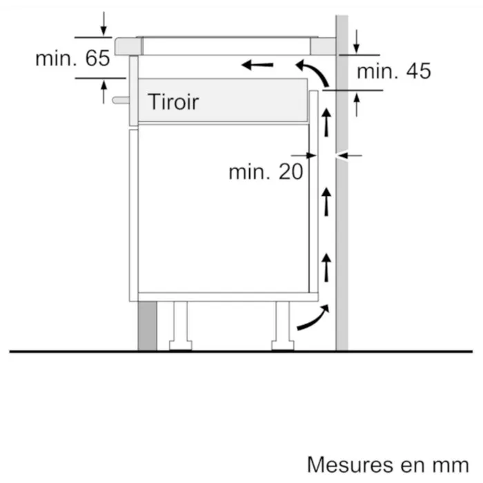 Bosch Placa de inducción Serie 2 PUC611AA5E - 3 quemadores - Negro 2