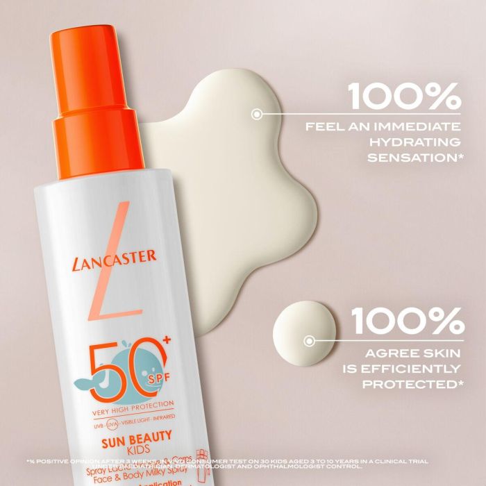 Lancaster Sun Sensitive Kids Milky Spray Spf50+ 2 Lancaster Sun Sensitive Kids Milky Spray Spf50+ 2