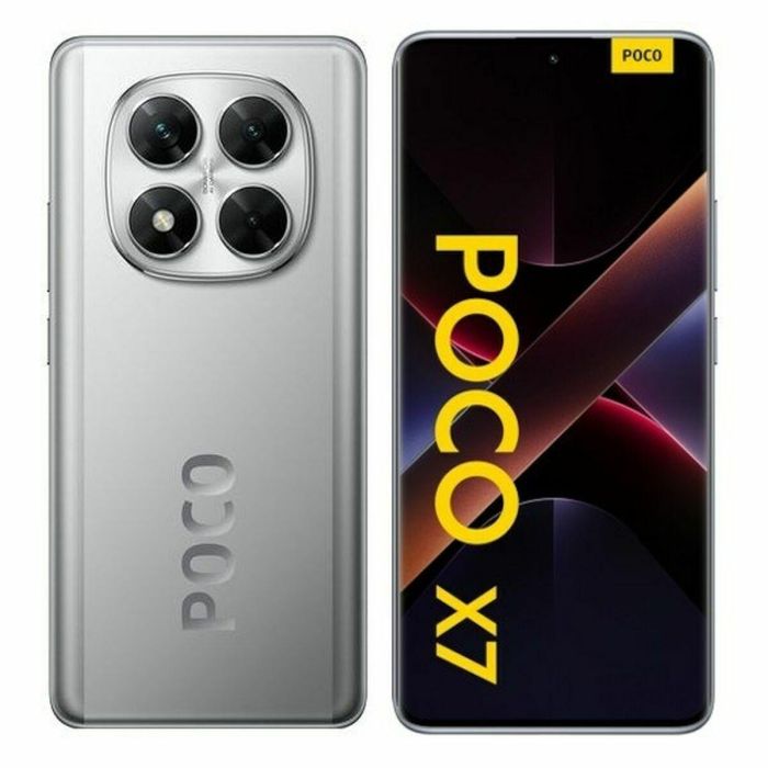 Xiaomi POCO X7 16,9 cm (6.67") SIM doble 5G USB Tipo C 12 GB 512 GB 5110 mAh Plata Xiaomi POCO X7 16,9 cm (6.67") SIM doble 5G USB Tipo C 12 GB 512 GB 5110 mAh Plata