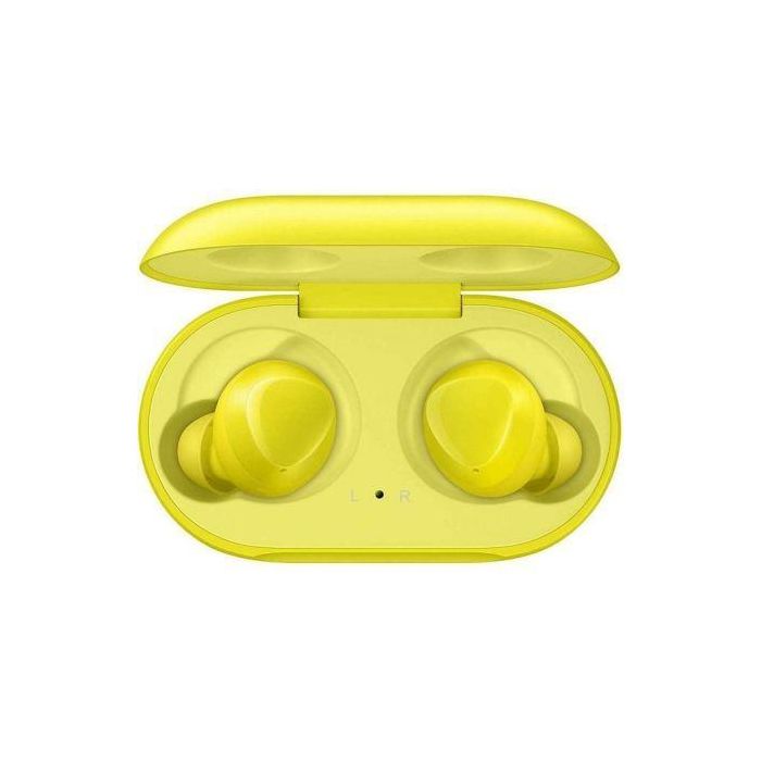 AURICULARES BLUETOOTH SAMSUNG GALAXY BUDS YELLOW - BT5.0 TWS - ESTUCHE DE CARGA 252MAH - FUNCIÓN MANOS LIBRES - ALMOHADILLAS 3 TAMAÑOS
