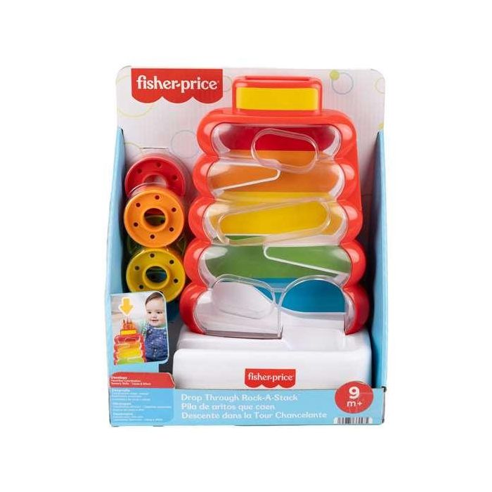 Juego pila de aritos que caen fisher-price 10 Juego pila de aritos que caen fisher-price 10