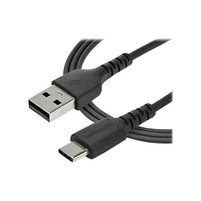 Cable USB A a USB C Startech RUSB2AC1MB Negro