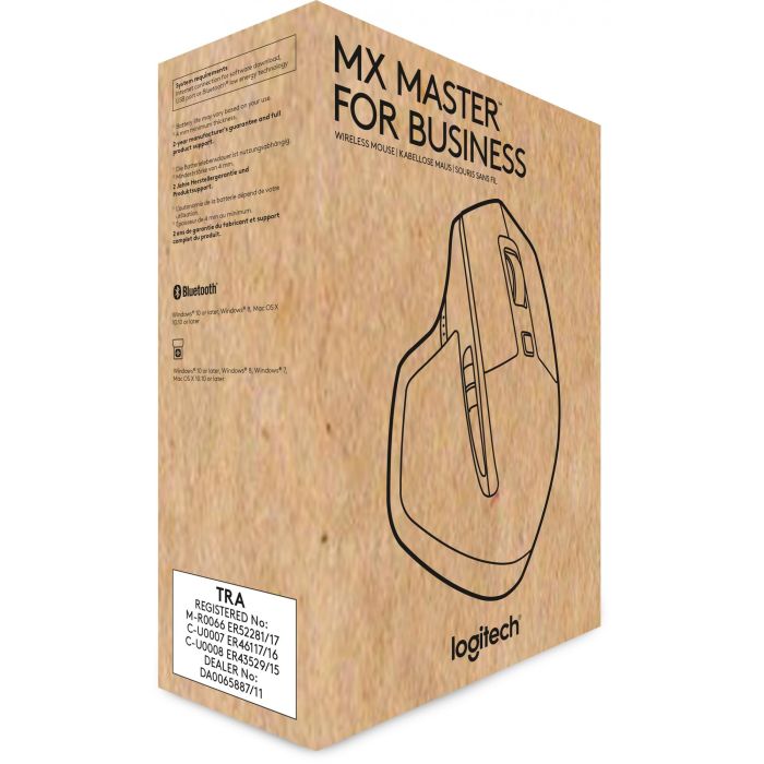 Logitech MX Master Mouse RF schwarz.Bluetooth.1000dpi.OEM 5