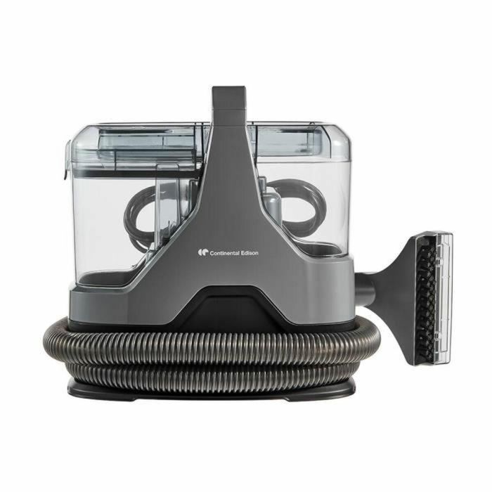 Continental Edison CEVCSP330G Limpiador Quitamanchas para Sofás, Alfombras, Tapicerías 600 W, Tanque 1,3 L, Manguera 1,6 M