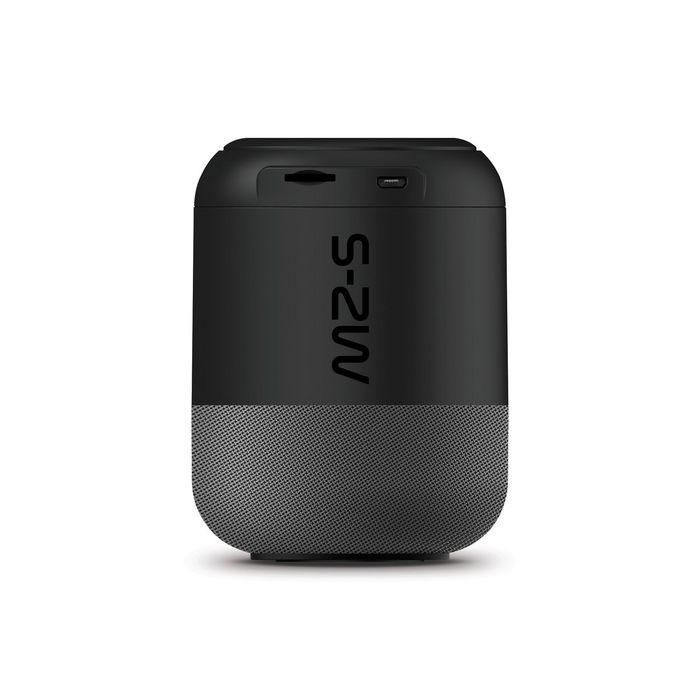 Veho MZ-S Altavoz Bluetooth Inalámbrico Portátil Potente 5W, 12h Batería, Alcance 10m, Negro 2
