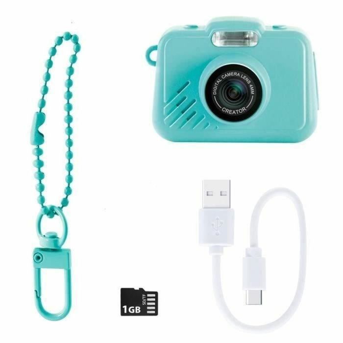 Canal Toys Mini Cámara Digital Photo Creator CLK 0 para Fotos y Vídeos con Llavero y Tarjeta SD de 1 GB Incluida 5 Canal Toys Mini Cámara Digital Photo Creator CLK 0 para Fotos y Vídeos con Llavero y Tarjeta SD de 1 GB Incluida 5