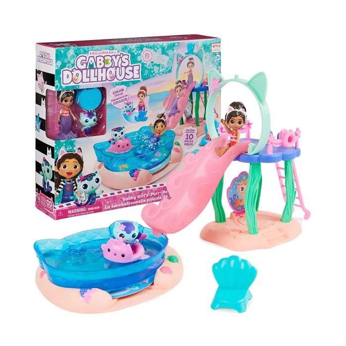 Casa De Muñecas De Gabby Playset Piscina 6067878 Spin Master 2