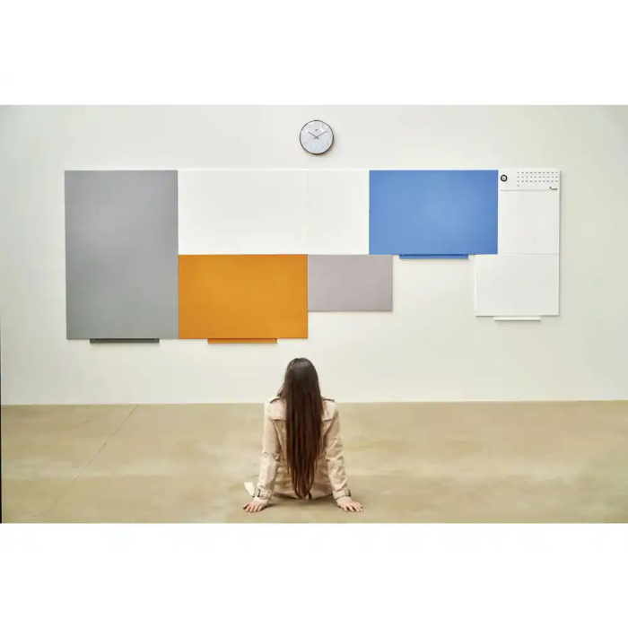 Rocada Pizarra Magnética Lacada Azul 55x75 cm 5