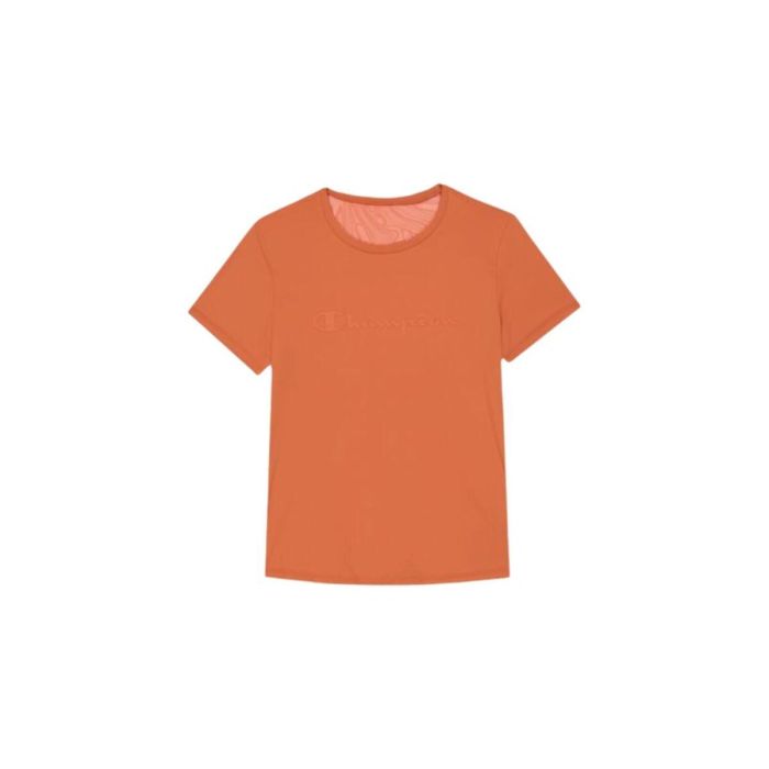 Camiseta de Manga Corta Mujer Champion SS Naranja 5-6 Años 0 Camiseta de Manga Corta Mujer Champion SS Naranja 5-6 Años 0