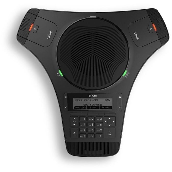 Snom C520 Teléfono IP para Conferencias, Pantalla, Bluetooth, PoE, para Habitaciones Pequeñas con 2 Micrófonos 1 Snom C520 Teléfono IP para Conferencias, Pantalla, Bluetooth, PoE, para Habitaciones Pequeñas con 2 Micrófonos 1