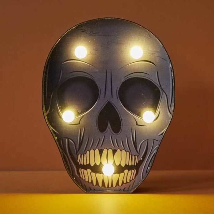 Marquesina calavera con luz 19,5x16 cm 2 Marquesina calavera con luz 19,5x16 cm 2