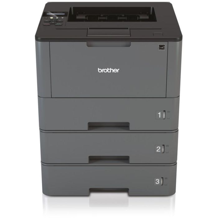 Brother HL-L5100DNTT Impresora Láser A4 con LAN, Dúplex y 3 Bandejas de Papel, 40 ppm, 1200 DPI, Negro