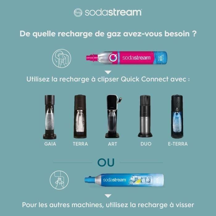 SODASTREAM 3019330 - Cilindro adicional Original CO² 60L 1