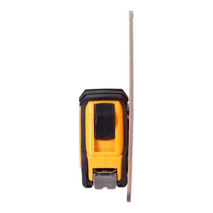 Koma Tools Flexómetro Standard 3 m x 16 mm, Cuerpo ABS Antideslizante con 2 Posiciones de Bloqueo y Clip para Cinturón, Cinta Amarilla Mate 5