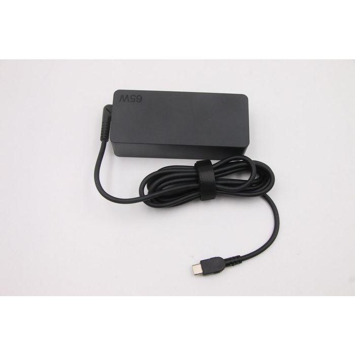 Lenovo Adaptador de Corriente 65W para Portátil Lenovo, 20V/15V/9V/5V, Doble Puerto, Cargador Versátil 7