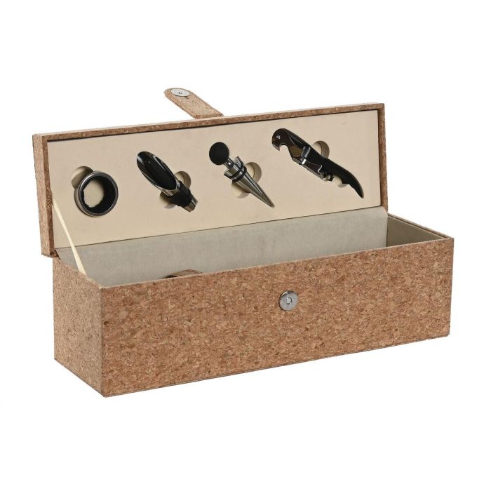 Vino DKD Home Decor Natural 11 x 12 x 36 cm Set de 5