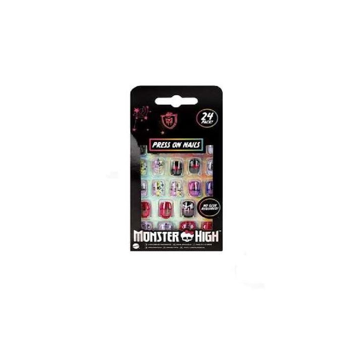 Set 24 uñas postizas monster high Set 24 uñas postizas monster high